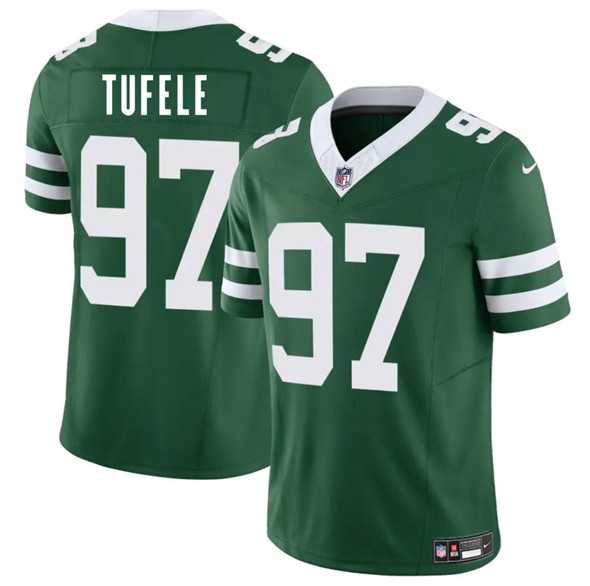 Men & Women & Youth New York Jets #97 Jay Tufele Green 2025 F.U.S.E. Vapor Untouchable Limited Stitched Jersey->philadelphia eagles->NFL Jersey